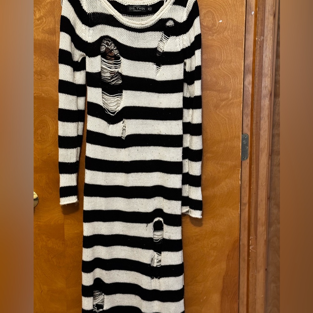 Evil Twin Sweater Dress Halloween XS